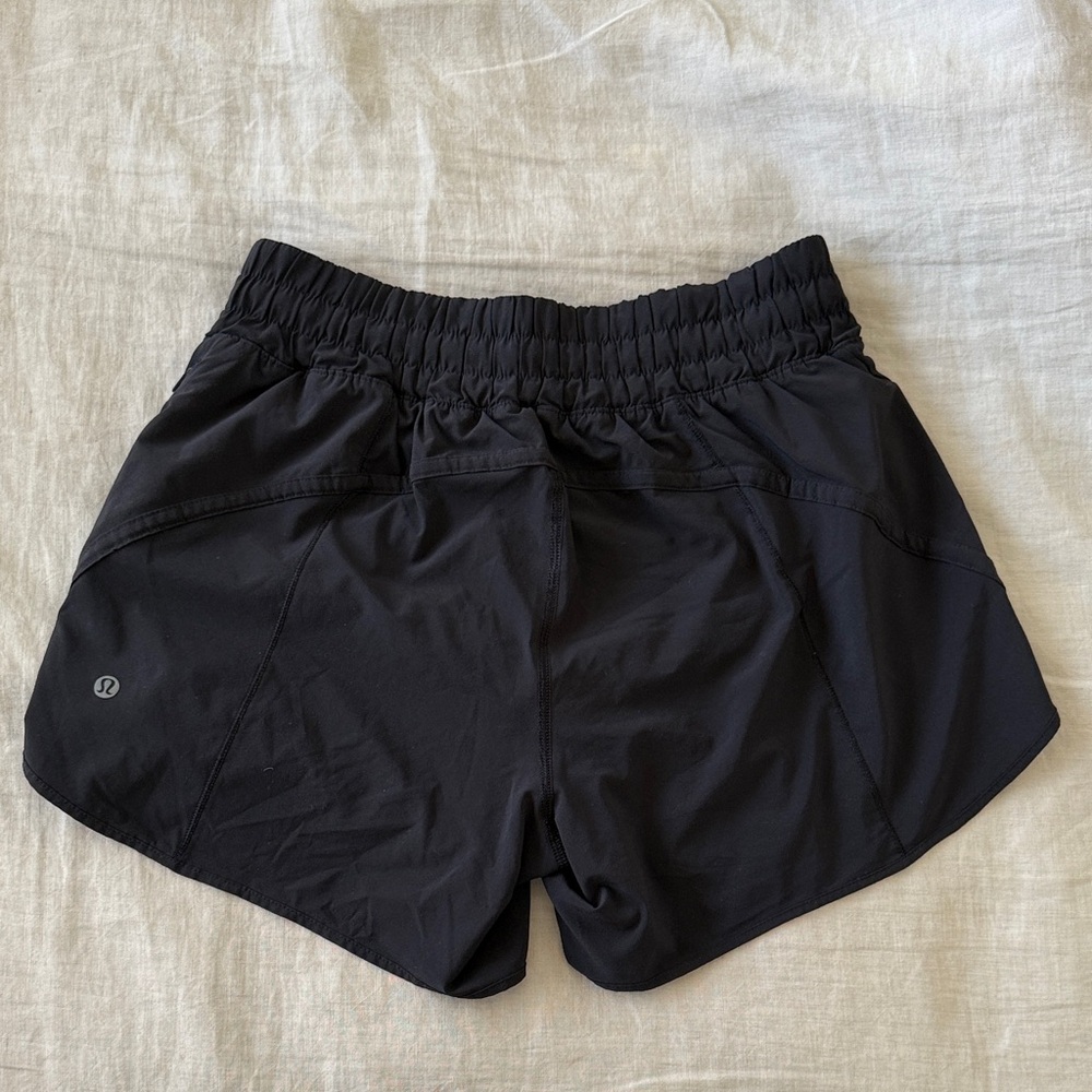 Lululemon Black Women's Athletic Shorts - Picture 2 of 4